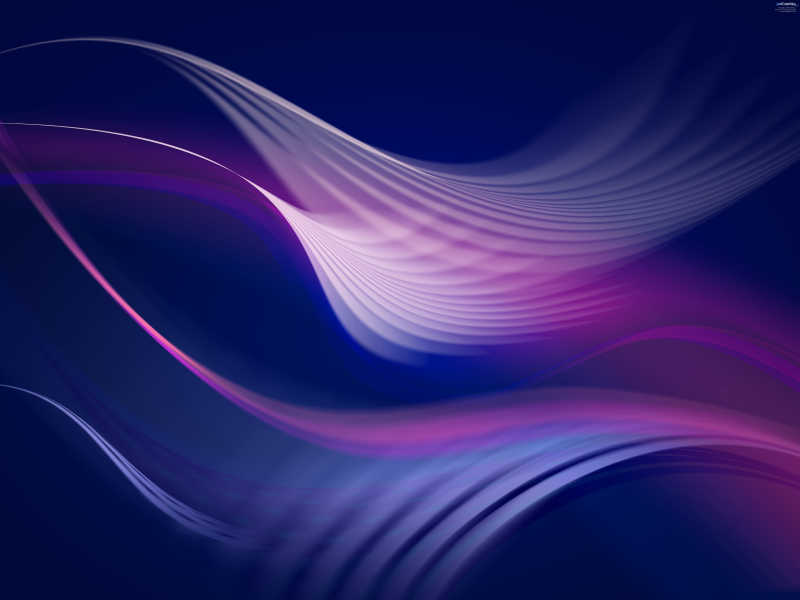 紫色的波浪线条背景