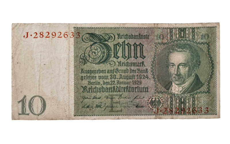 德国的旧式纸币