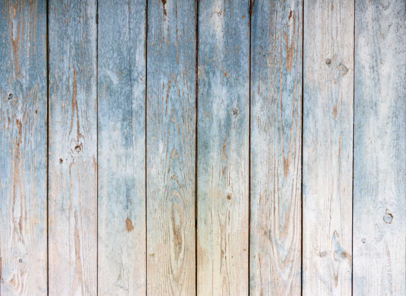 蓝色老旧的木板背景