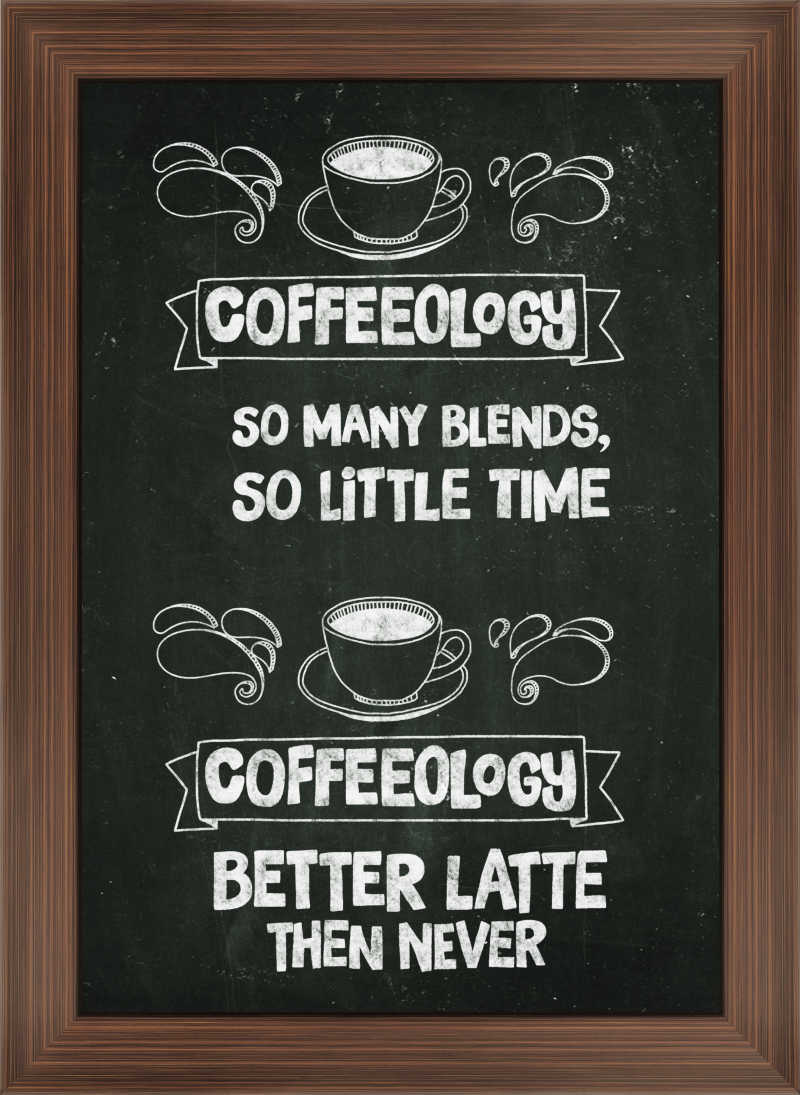 手绘咖啡宣传海报模板