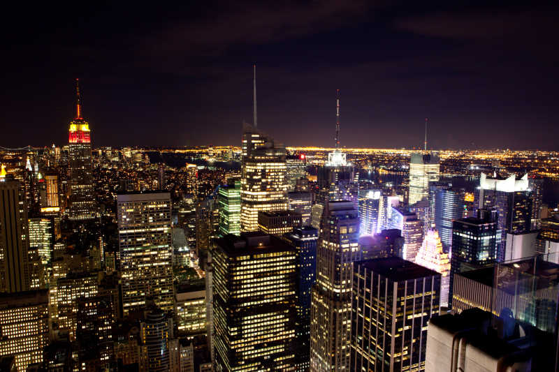 纽约市夜景