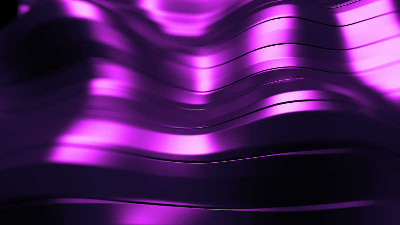 紫色金属质感的波纹