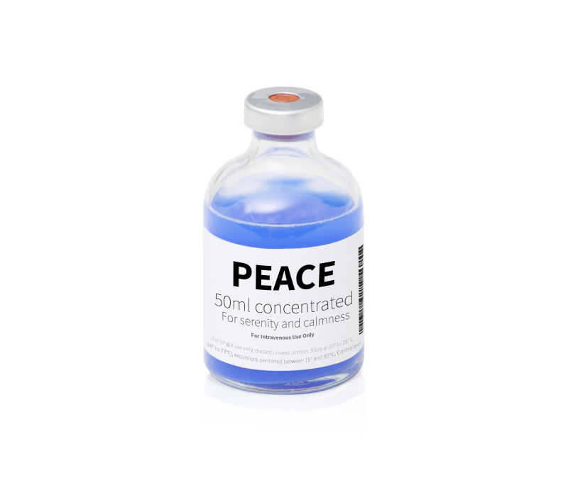 让人平和的蓝色药物
