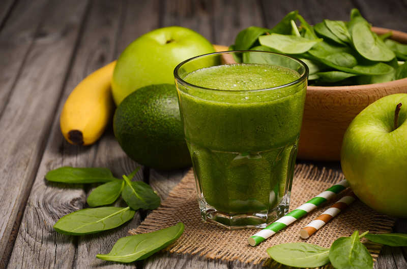 绿色营养水果果汁
