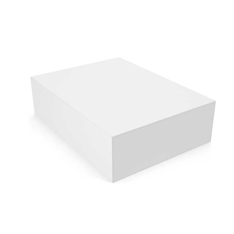 白色硬纸箱