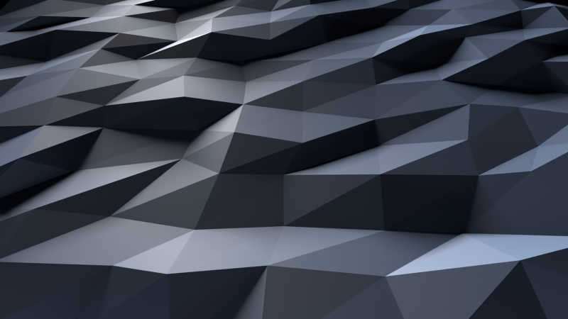 三维处理灰色抽象分形几何背景