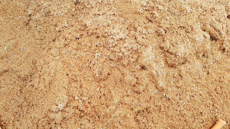 棕色的沙子