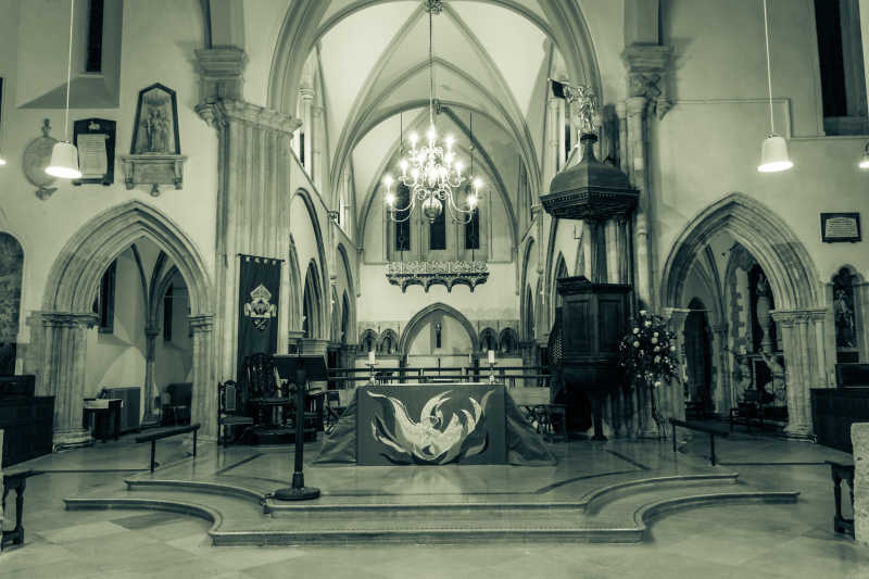 朴茨茅斯大教堂的祭坛
