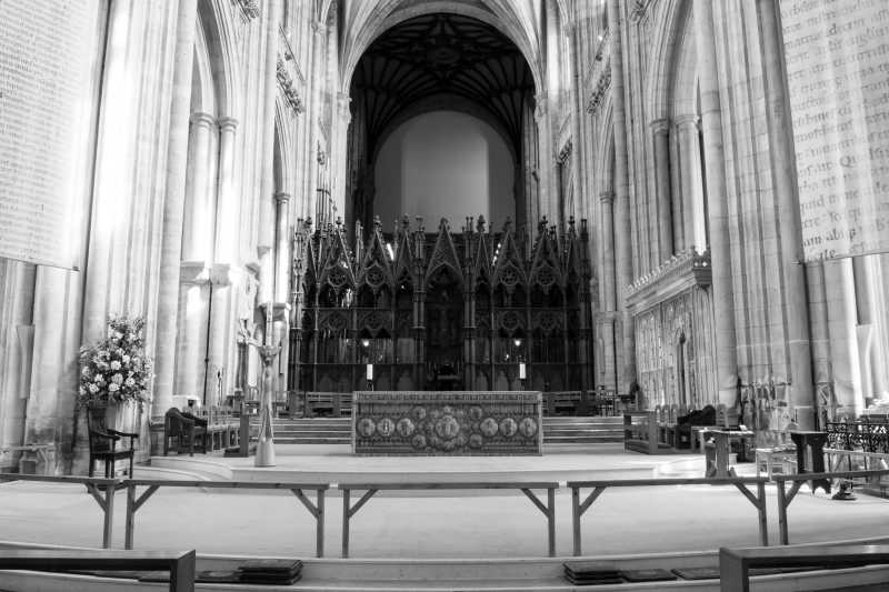 温彻斯特大教堂的祭坛