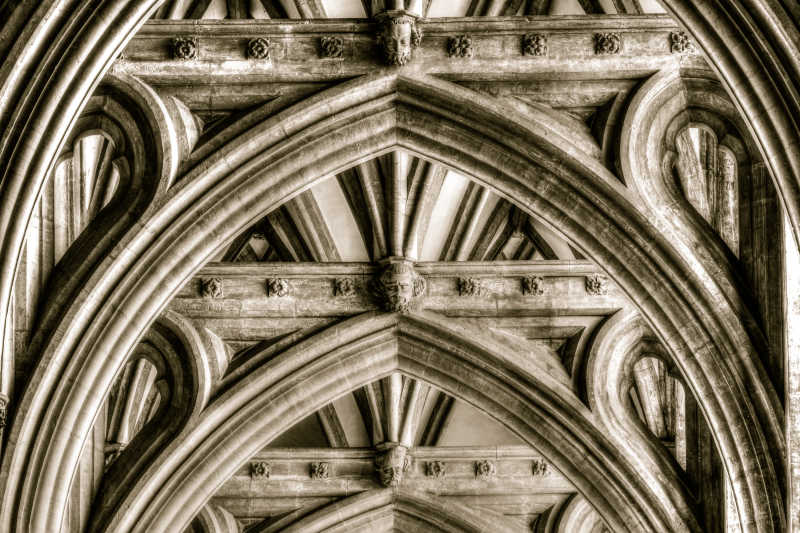 布里斯托尔大教堂拱