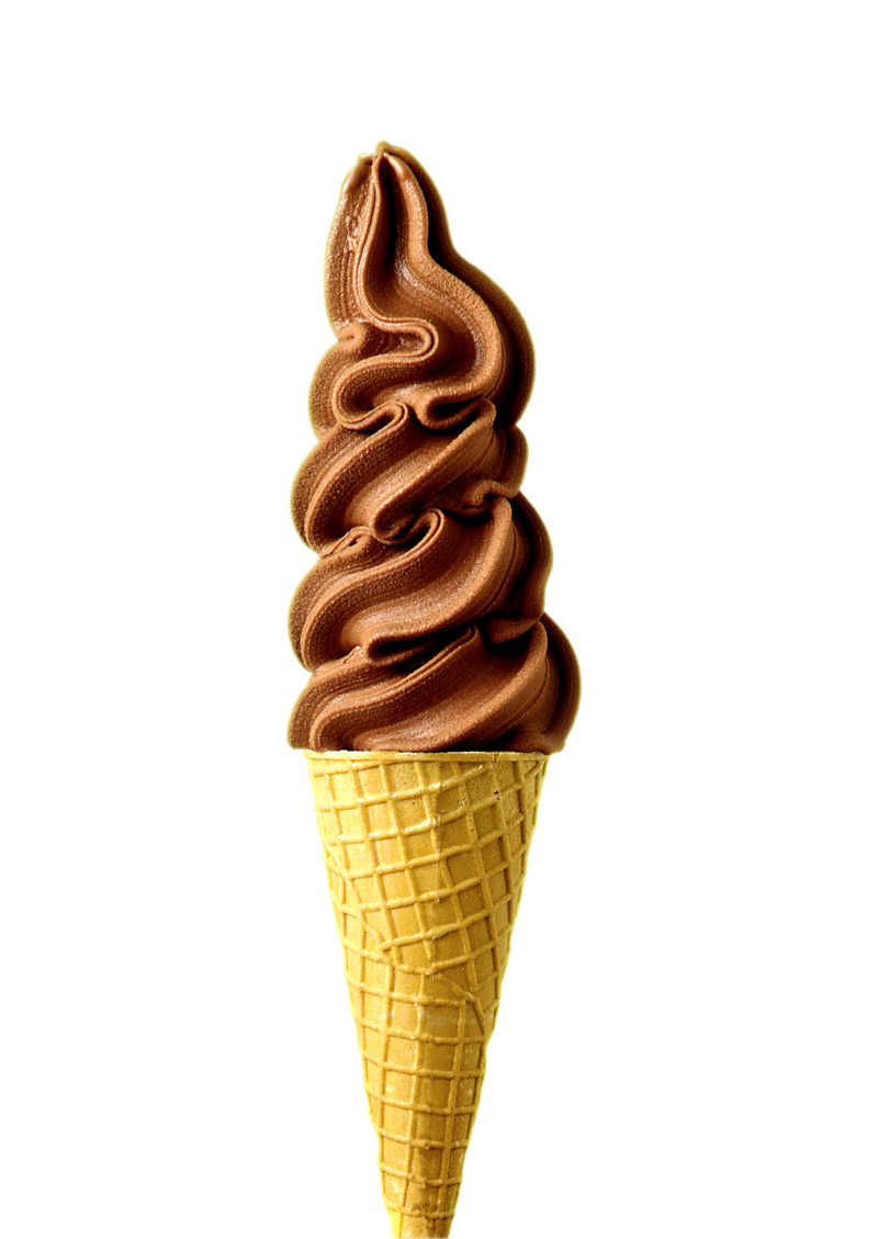 巧克力口味冰淇淋