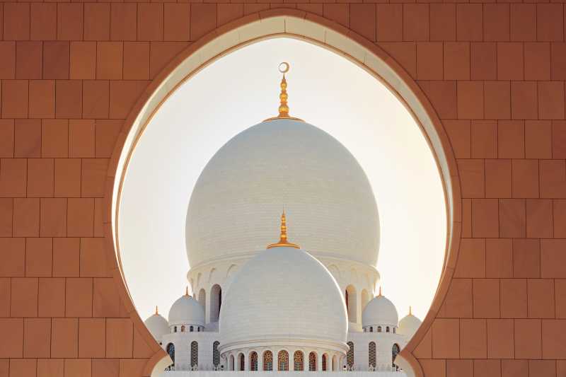 富丽堂皇的清真寺