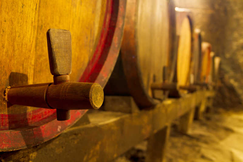 储存葡萄酒的酒窖