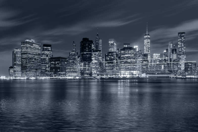 纽约城市夜景
