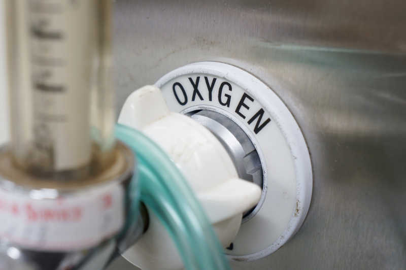 医院内的供氧器
