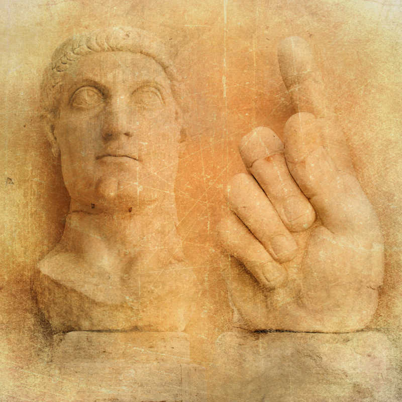 罗马的古代雕像