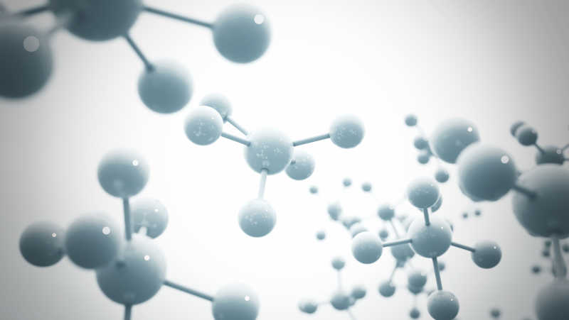 3D分子结构示意图