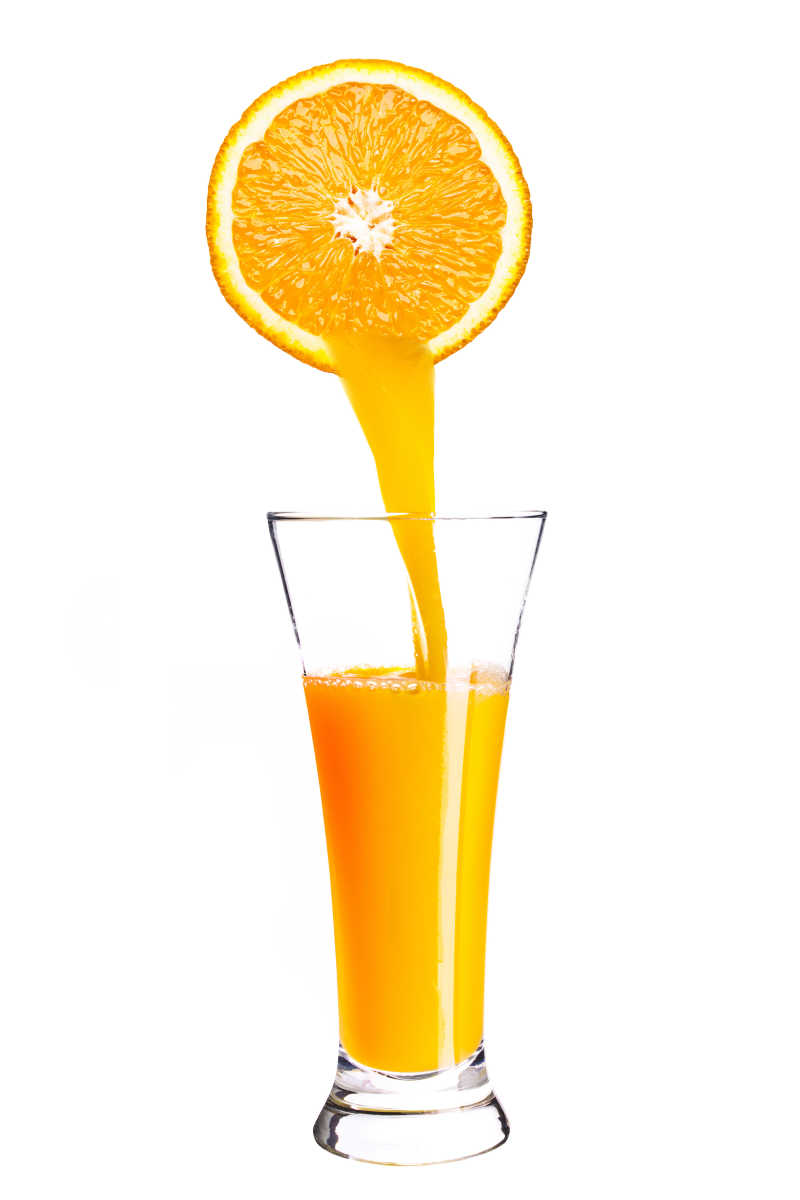 味道鲜美的橙汁