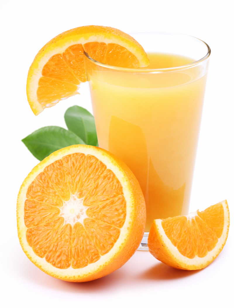 营养丰富的橙汁