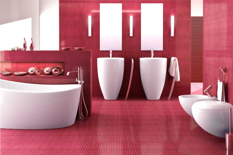 现代时尚简约浴室设计