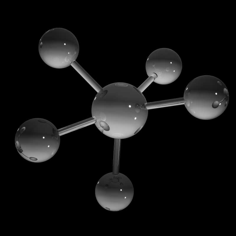 抽象分子三维渲染