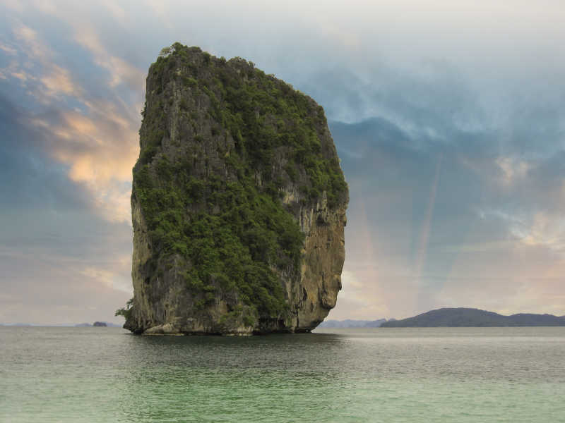 泰国美丽的海岸