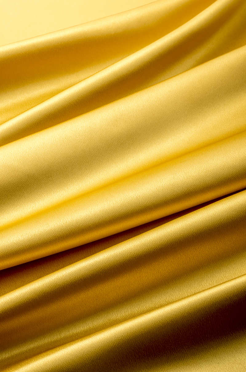 金黄色丝绸