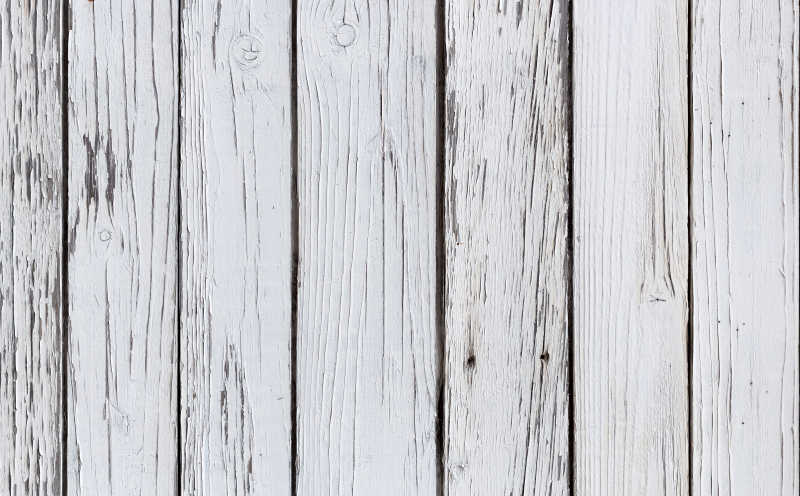 白色的木板底纹