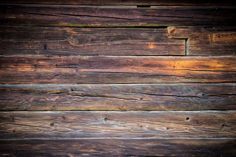 褐色的陈旧木板背景