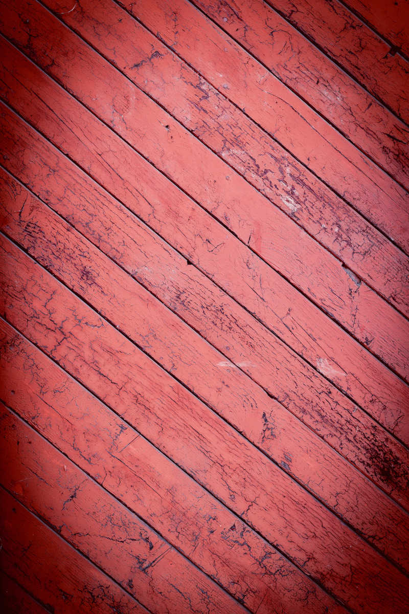 红色的木板纹理背景