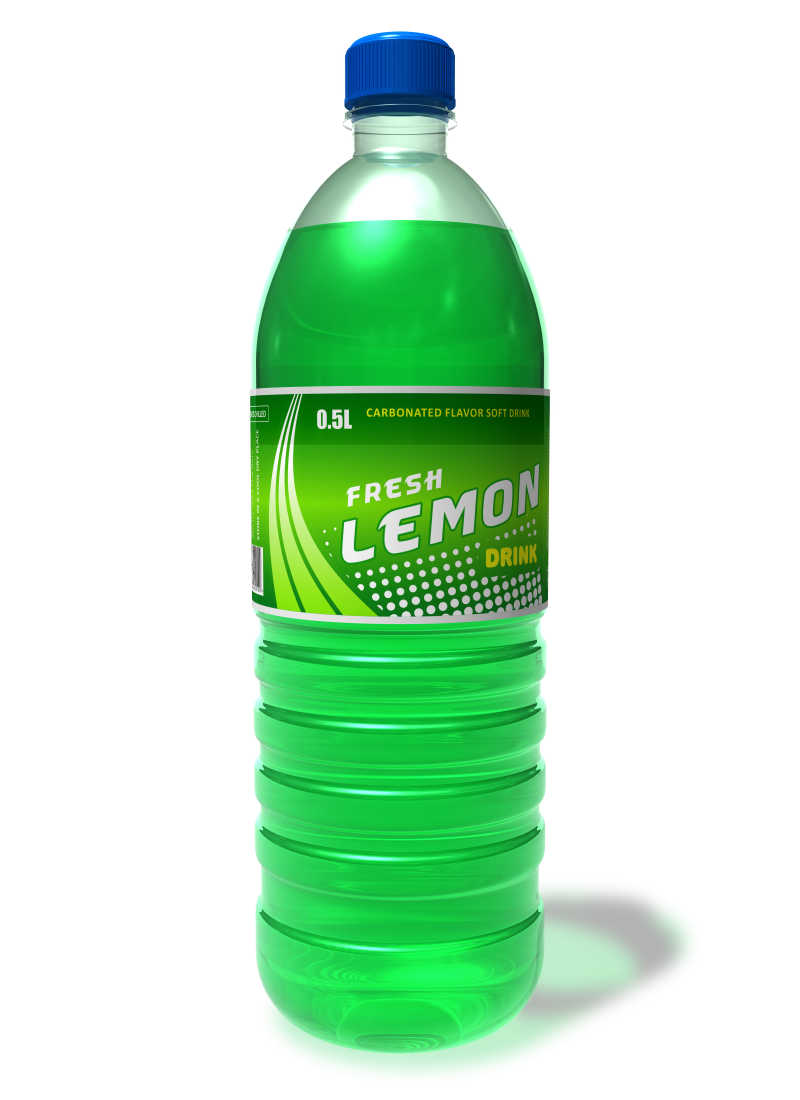塑料瓶装的碳酸饮料