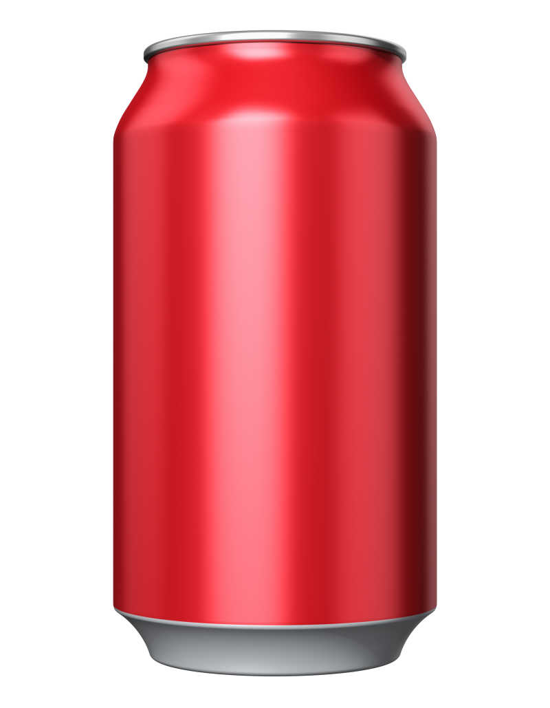 红色的易拉罐