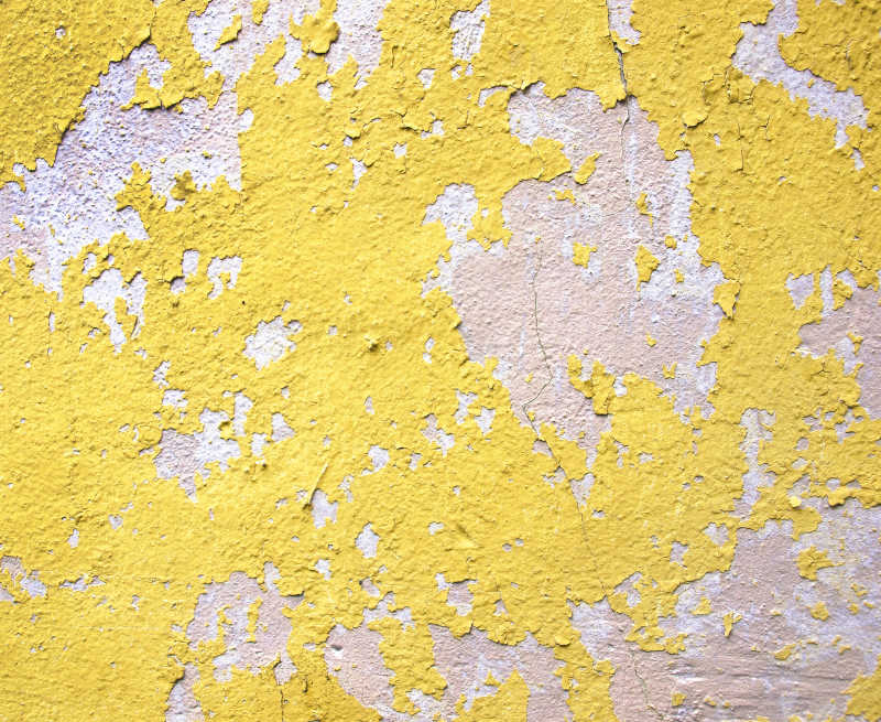黄色旧墙纹理背景