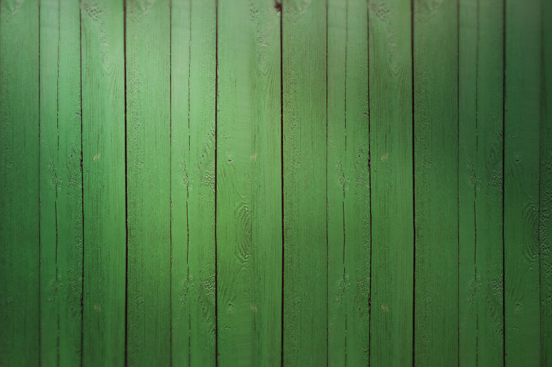 绿色的木制背景