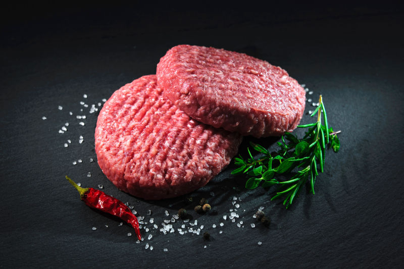 牛肉汉堡里面的肉饼