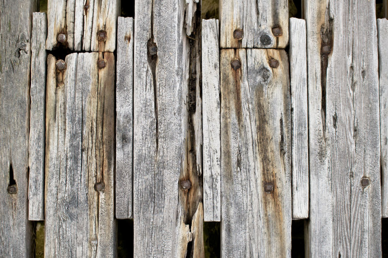 风化的旧式木板背景