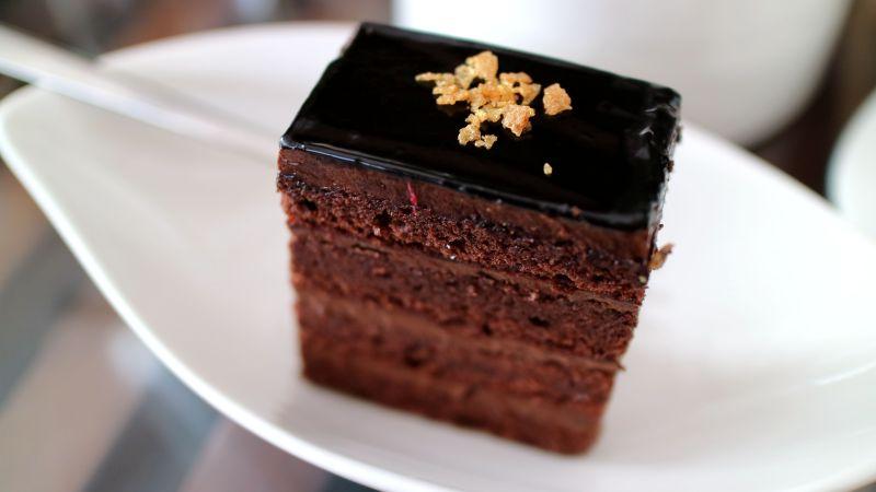 黑色巧克力蛋糕