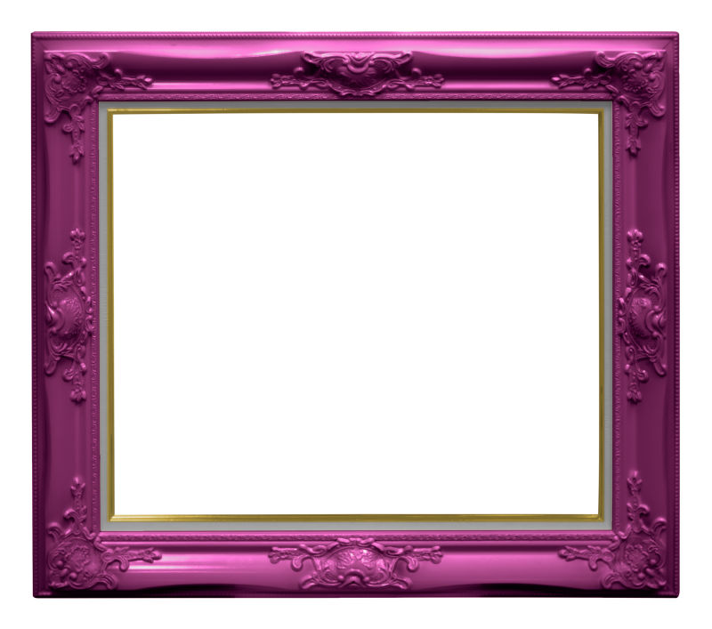 紫色豪华框架