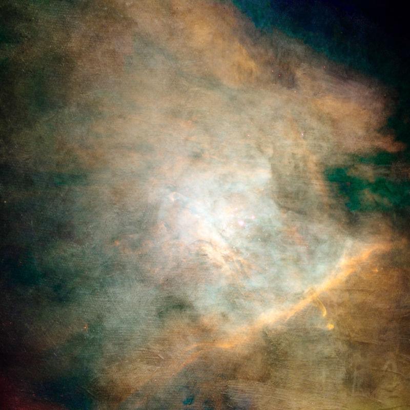 抽象天空中的银河纹理背景