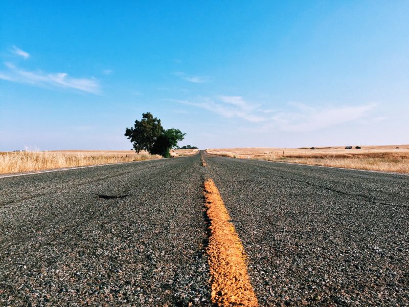 老旧的公路