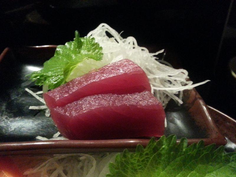 日本的新鲜海鲜金枪鱼料理