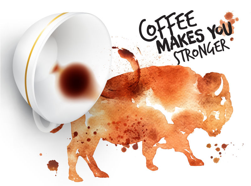 野牛咖啡海报