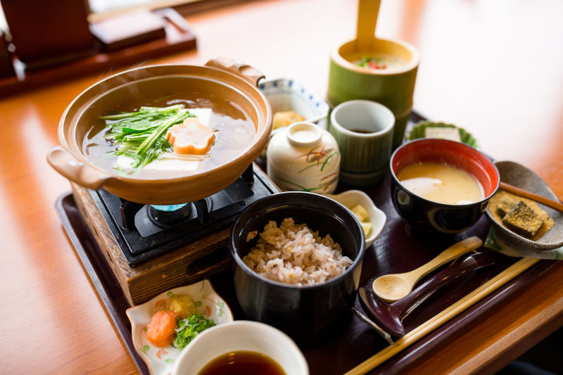 日本料理豆腐煲