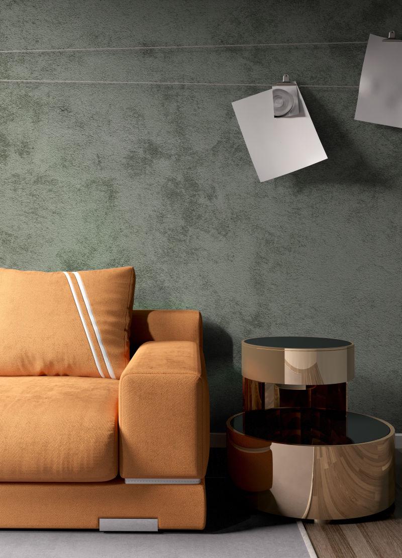 三维绘制时尚现代的室内沙发