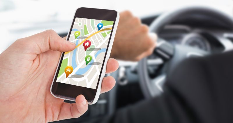 利用智能手机定位GPS导航