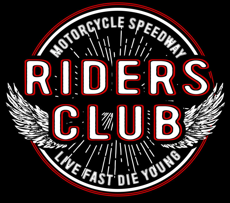 矢量摩托车俱乐部创意标志设计