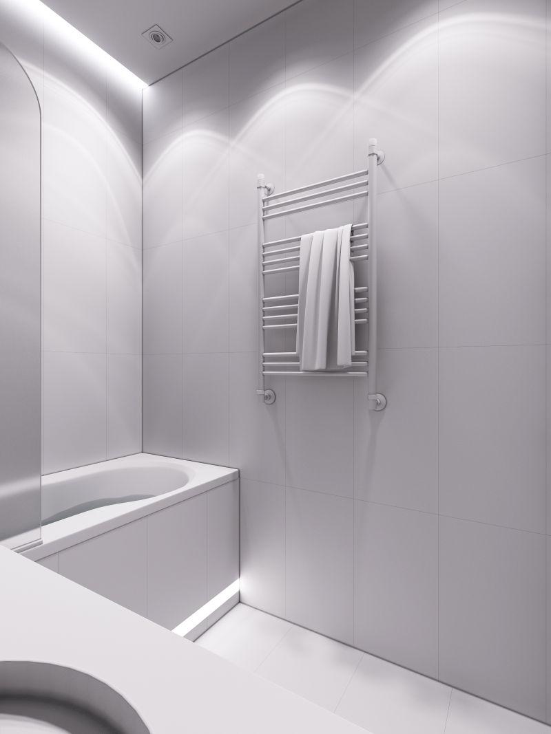 三维3D渲染的浴室