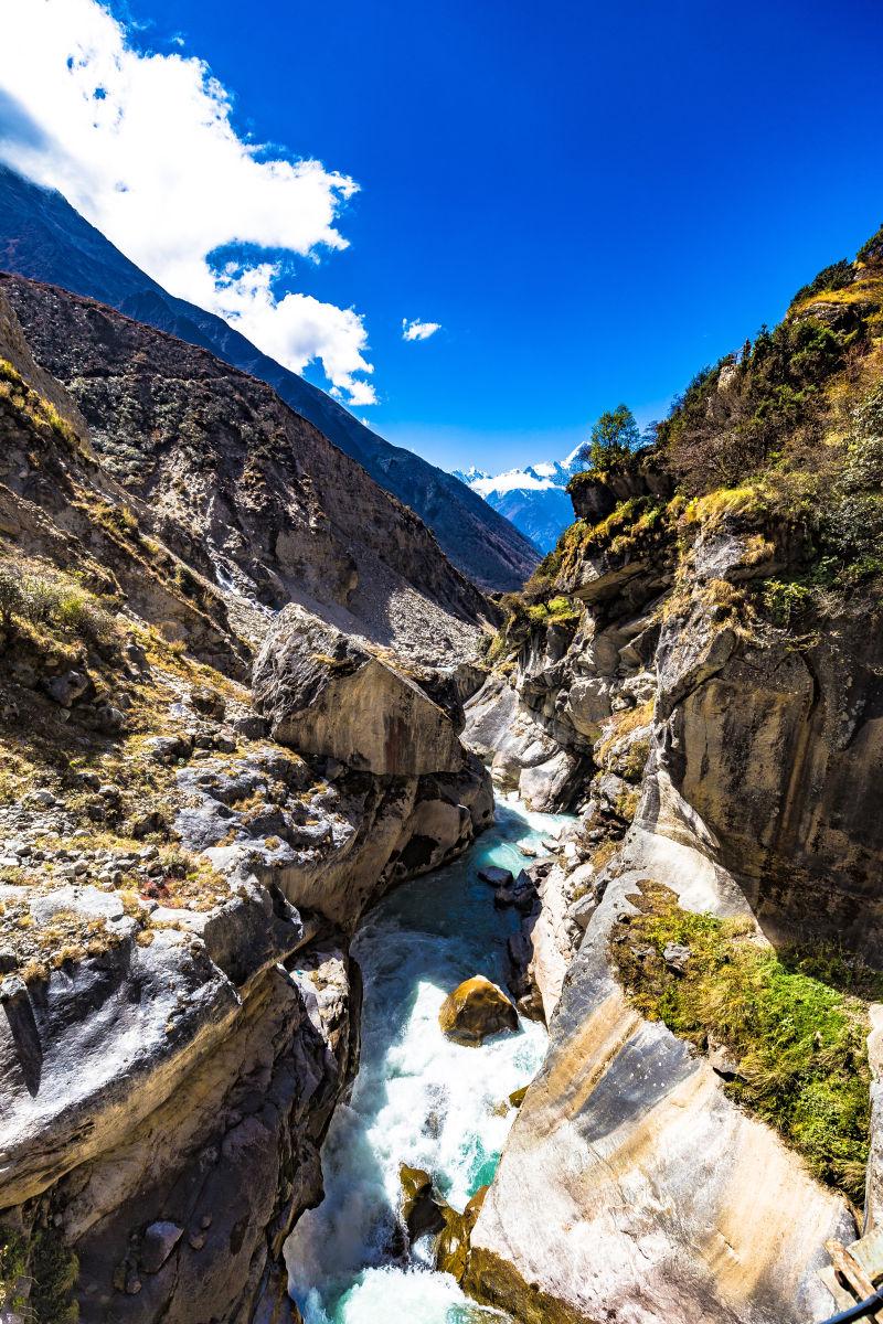 喜马拉雅山美景