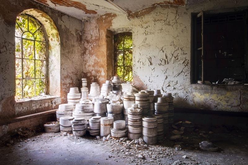 陶器贮藏的房间