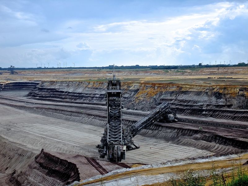 露天大型煤矿挖掘机